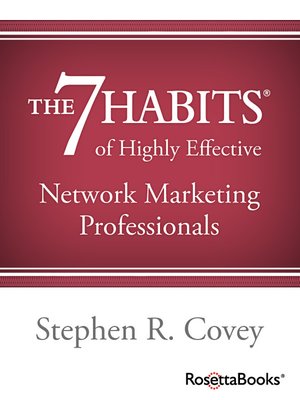cover image of The 7 Habits of Highly Effective Network Marketing Professionals